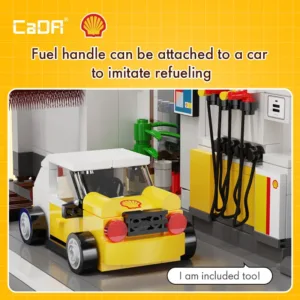 CaDa C66026W Shell Retail Station — comparez les prix sur Planet-Brick (vue détail 4)