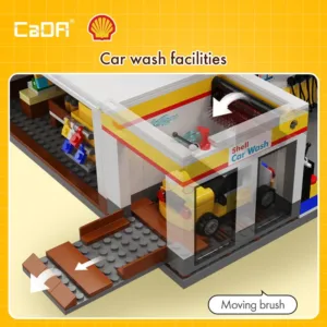 CaDa C66026W Shell Retail Station — meilleure offre du moment sur Planet-Brick (vue détail 5)