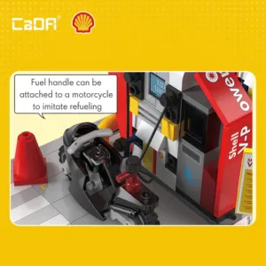 CaDa C66028W Shell Retail Station — bons plans et promos sur Planet-Brick (vue détail 3)