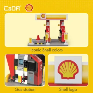 CaDa C66028W Shell Retail Station — comparez les prix sur Planet-Brick (vue détail 4)