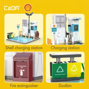 CaDa C66029W Shell Charging Station — comparez les prix sur Planet-Brick (vue détail 4)