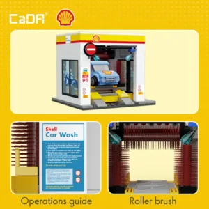 CaDa C66030W Shell Car Wash — bons plans et promos sur Planet-Brick (vue détail 3)