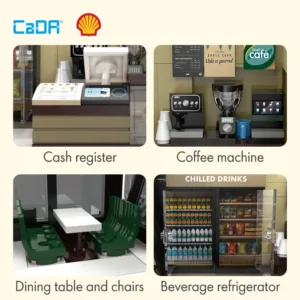 CaDa C66033W Shell Cafe — où acheter au meilleur tarif sur Planet-Brick (vue détail 2)