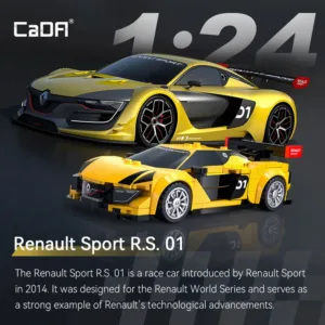 CaDa C55037W Renault™ Sports RS.01 — où acheter au meilleur tarif sur Planet-Brick (vue détail 2)