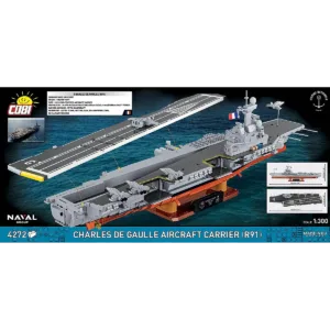Cobi 4868 Charles de Gaulle Aircraft Carrier (R91) — où acheter au meilleur tarif sur Planet-Brick (vue détail 2)