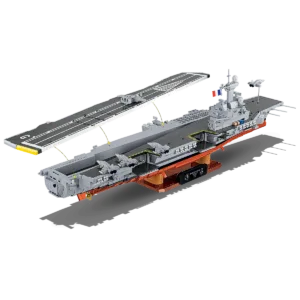 Cobi 4868 Charles de Gaulle Aircraft Carrier (R91) — bons plans et promos sur Planet-Brick (vue détail 3)