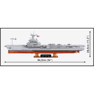 Cobi 4868 Charles de Gaulle Aircraft Carrier (R91) — meilleure offre du moment sur Planet-Brick (vue détail 5)