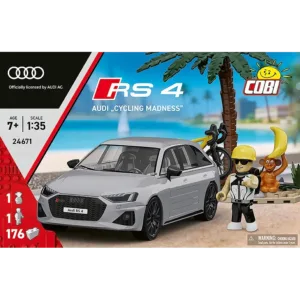 Cobi 24671 Audi RS4 « Cycling Madness » — où acheter au meilleur tarif sur Planet-Brick (vue détail 2)