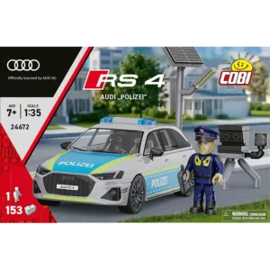 Cobi 24672 Audi RS4 Police — où acheter au meilleur tarif sur Planet-Brick (vue détail 2)