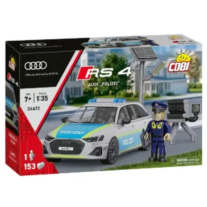 Cobi 24672 Audi RS4 Police — comparatif marchands sur Planet-Brick (vue détail 7)