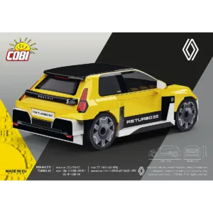 Cobi 24676 Renault 5 Turbo 3E — bons plans et promos sur Planet-Brick (vue détail 3)