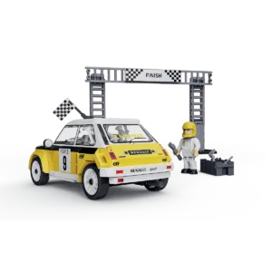 Cobi 24681 1980 Renault 5 Turbo Rally — bons plans et promos sur Planet-Brick (vue détail 3)