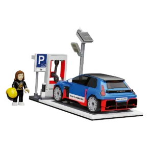 Cobi 24682 Borne de recharge et Renault 5 Turbo 3E — comparateur de prix sur Planet-Brick (vue détail 1)