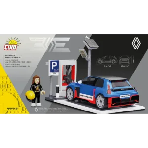 Cobi 24682 Borne de recharge et Renault 5 Turbo 3E — bons plans et promos sur Planet-Brick (vue détail 3)