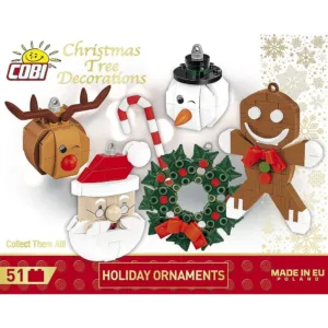 Cobi 20009 Décorations de sapin de Noël – Ornements de fêtes — où acheter au meilleur tarif sur Planet-Brick (vue détail 2)