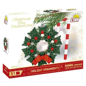 Cobi 20009 Décorations de sapin de Noël – Ornements de fêtes — bons plans et promos sur Planet-Brick (vue détail 3)