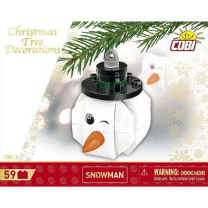 Cobi 20012 Décoration de sapin de Noël – Bonhomme de neige — comparateur de prix sur Planet-Brick (vue détail 1)