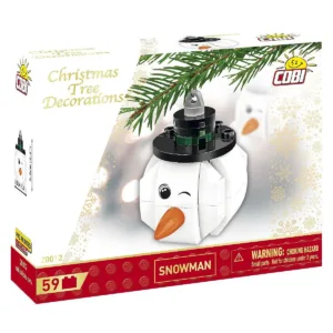Cobi 20012 Décoration de sapin de Noël – Bonhomme de neige — comparez les prix sur Planet-Brick (vue détail 4)