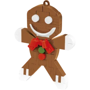 Décoration de sapin de Noël – Bonhomme en pain d&rsquo;épice