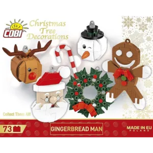 Cobi 20013 Décoration de sapin de Noël – Bonhomme en pain d'épice — où acheter au meilleur tarif sur Planet-Brick (vue détail 2)