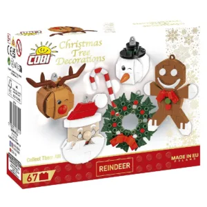 Cobi 20014 Décoration de sapin de Noël – Renne au nez rouge — meilleure offre du moment sur Planet-Brick (vue détail 5)