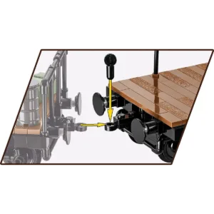 Cobi 6284 Wagon plate-forme lourd Type SSYS — comparez les prix sur Planet-Brick (vue détail 4)