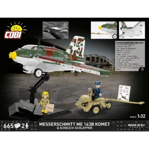 Cobi 5765 Messerschmitt Me 163B Komet et Scheuch-Schlepper – Édition limitée — bons plans et promos sur Planet-Brick (vue détail 3)