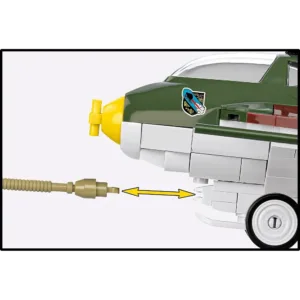 Cobi 5765 Messerschmitt Me 163B Komet et Scheuch-Schlepper – Édition limitée — comparez les prix sur Planet-Brick (vue détail 4)