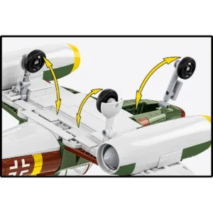 Cobi 5776 Messerschmitt Me 262-1A — meilleure offre du moment sur Planet-Brick (vue détail 5)
