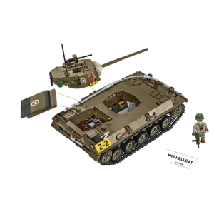 Cobi 2679 M18 Hellcat — comparateur de prix sur Planet-Brick (vue détail 1)