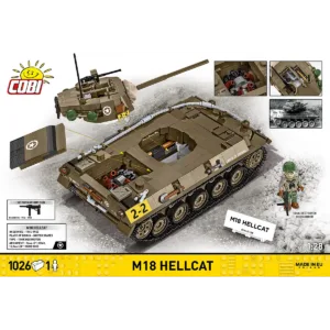 Cobi 2679 M18 Hellcat — bons plans et promos sur Planet-Brick (vue détail 3)