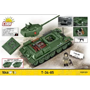 Cobi 2683 T-34-85 — où acheter au meilleur tarif sur Planet-Brick (vue détail 2)