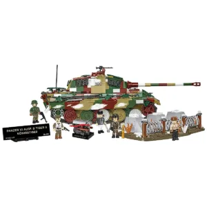 Cobi 2684 Panzer VI Ausf. B Tiger II Königstiger - Limited Edition — comparateur de prix sur Planet-Brick (vue détail 1)