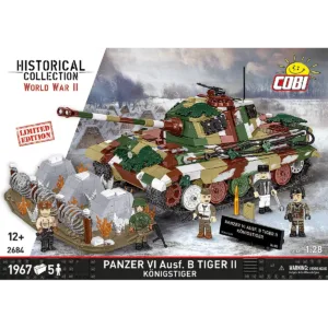 Cobi 2684 Panzer VI Ausf. B Tiger II Königstiger - Limited Edition — où acheter au meilleur tarif sur Planet-Brick (vue détail 2)