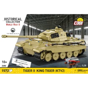 Cobi 2686 Tiger II King Tiger (KTV2) — comparateur de prix sur Planet-Brick (vue détail 1)