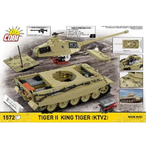 Cobi 2686 Tiger II King Tiger (KTV2) — où acheter au meilleur tarif sur Planet-Brick (vue détail 2)