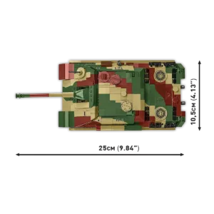 Cobi 3145 Jagdpanther Sd.Kfz.173 — comparatif marchands sur Planet-Brick (vue détail 7)