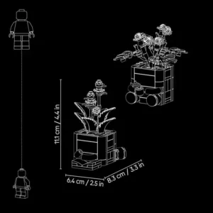 LEGO 10371 Petites plantes adorables — où acheter au meilleur tarif sur Planet-Brick (vue détail 2)