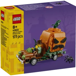 LEGO 40822 Holiday La camionnette de la citrouille d'Halloween — comparateur de prix sur Planet-Brick (vue détail 1)
