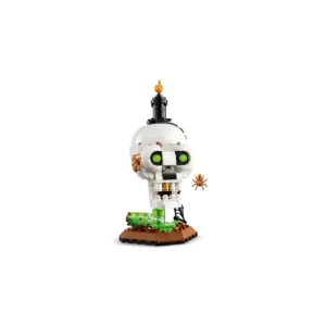 Bougie crâne d&rsquo;Halloween