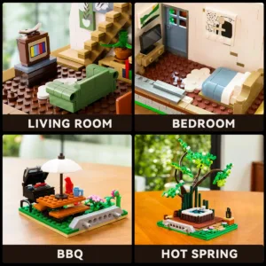 Pantasy 85003 Cabane en forêt — comparez les prix sur Planet-Brick (vue détail 4)