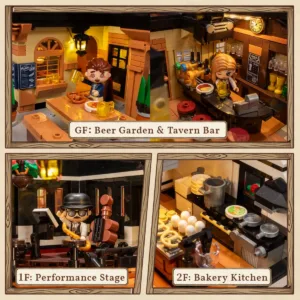 Pantasy 85049 Taverne bavaroise — bons plans et promos sur Planet-Brick (vue détail 3)