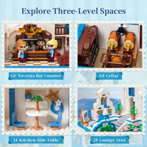 Pantasy 85064 Pantasy Aegean Villa — bons plans et promos sur Planet-Brick (vue détail 3)