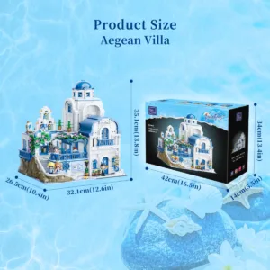 Pantasy 85064 Pantasy Aegean Villa — comparatif marchands sur Planet-Brick (vue détail 7)