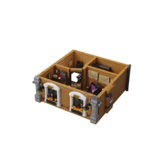 Pantasy 85014 Sherlock Holmes – Appartement du 221B Baker Street — bons plans et promos sur Planet-Brick (vue détail 3)