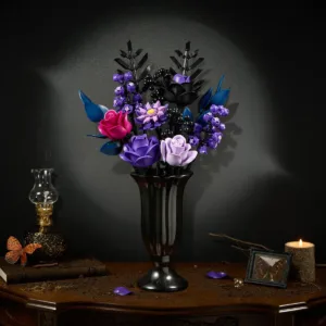 supreowls IA11004 Bouquet de roses violettes — comparateur de prix sur Planet-Brick (vue détail 1)