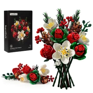 Bouquet de roses de Noël