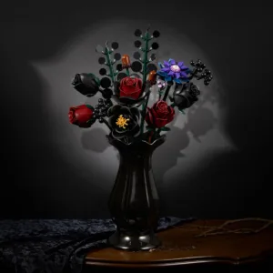 supreowls IA11015 Bouquet de fleurs bordeaux — comparateur de prix sur Planet-Brick (vue détail 1)