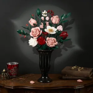 supreowls IA11022 Bouquet de roses roses — comparateur de prix sur Planet-Brick (vue détail 1)