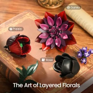 supreowls IA11033 Parterre de fleurs Dark Bloom — bons plans et promos sur Planet-Brick (vue détail 3)